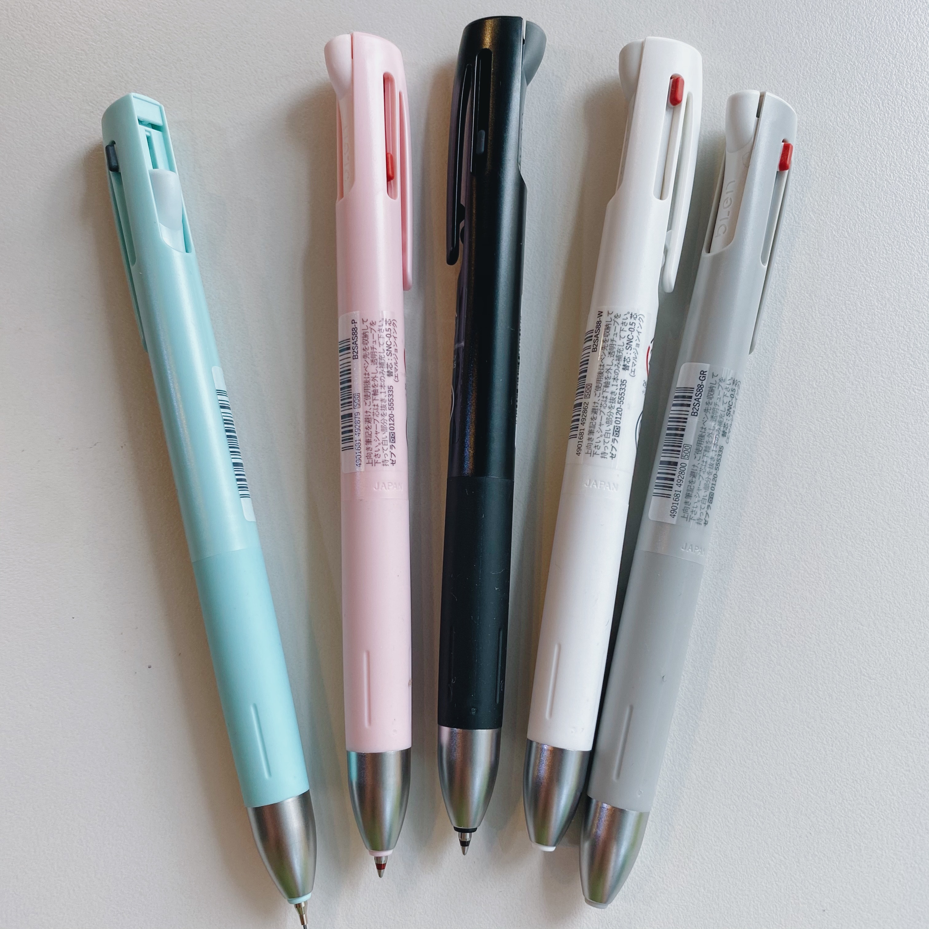 ZEBRA blen 防震2+S原子筆 (0.5mm)＋0.5mm自動鉛筆