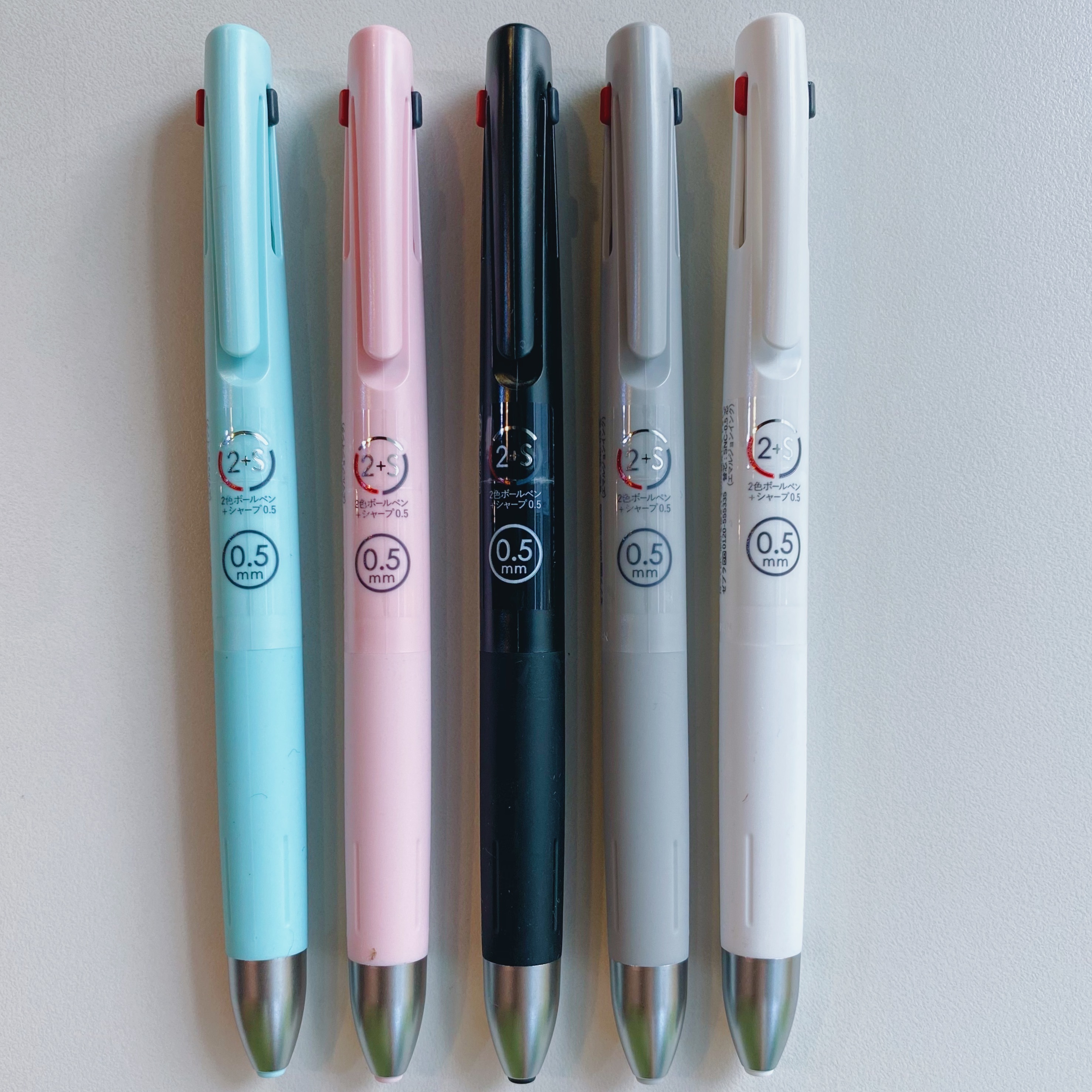 ZEBRA blen 防震2+S原子筆 (0.5mm)＋0.5mm自動鉛筆