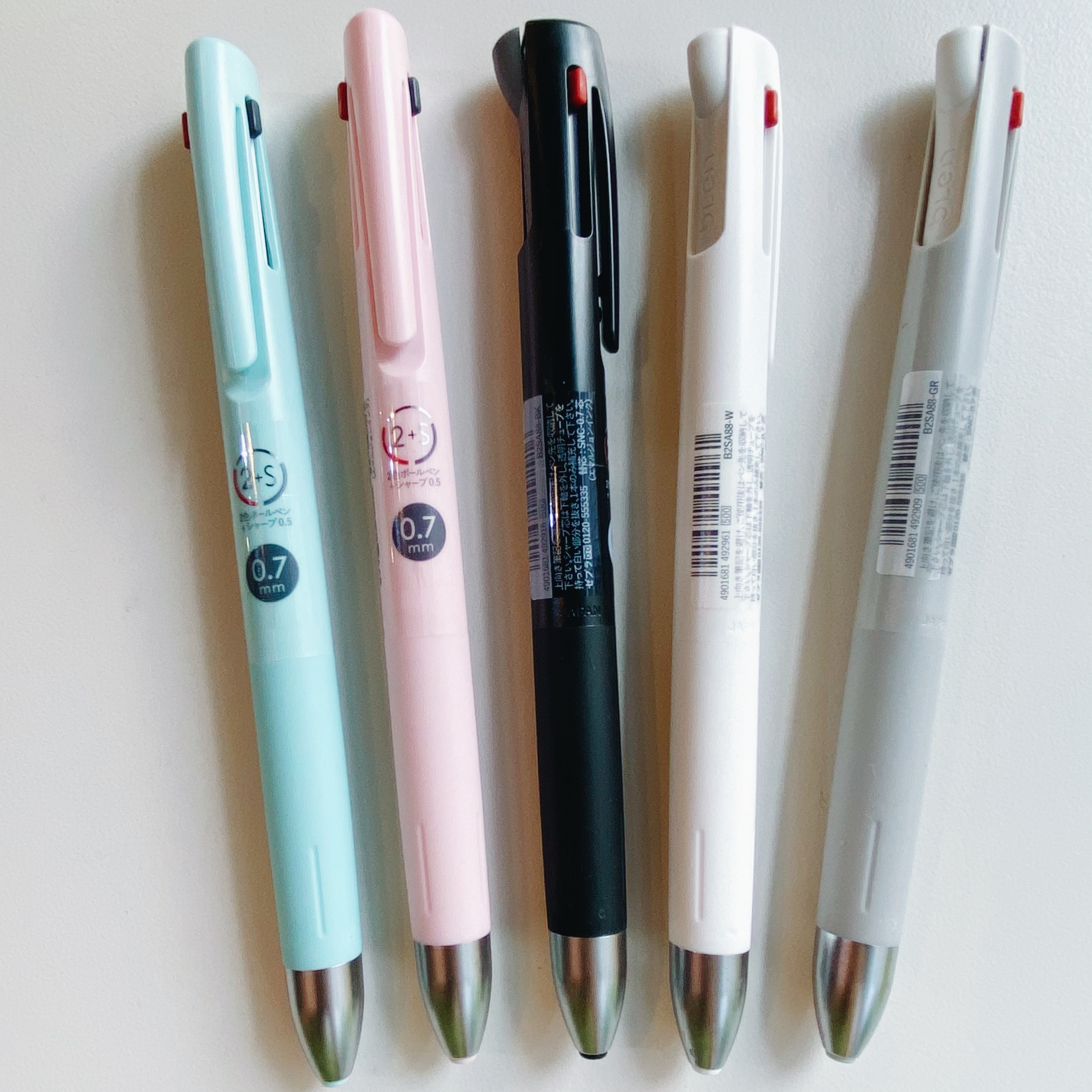 0.7mm！斑馬ZEBRA blen 低重心兩色筆＋0.5mm自動鉛筆