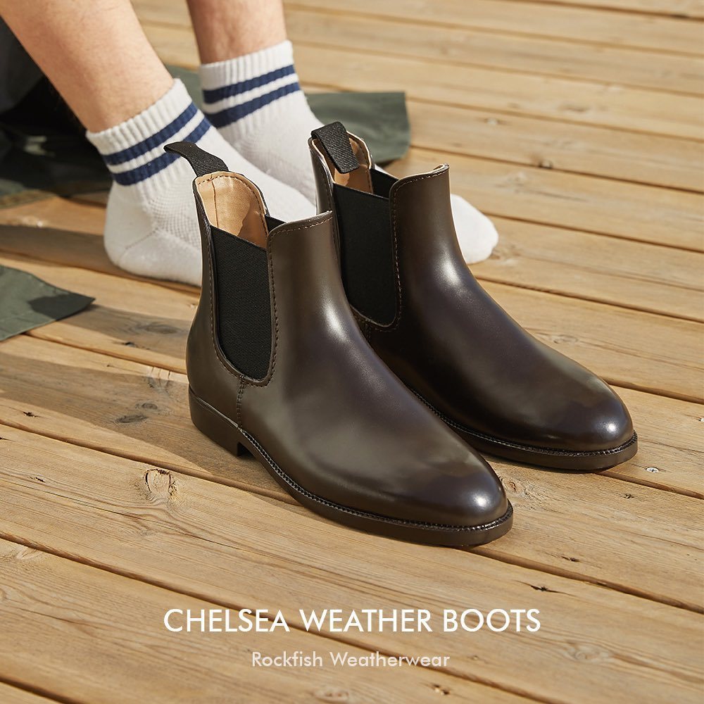 Rockfish Weatherwear 男女款Saatchi Chelsea 英倫款雨靴|雨鞋(共2色)
