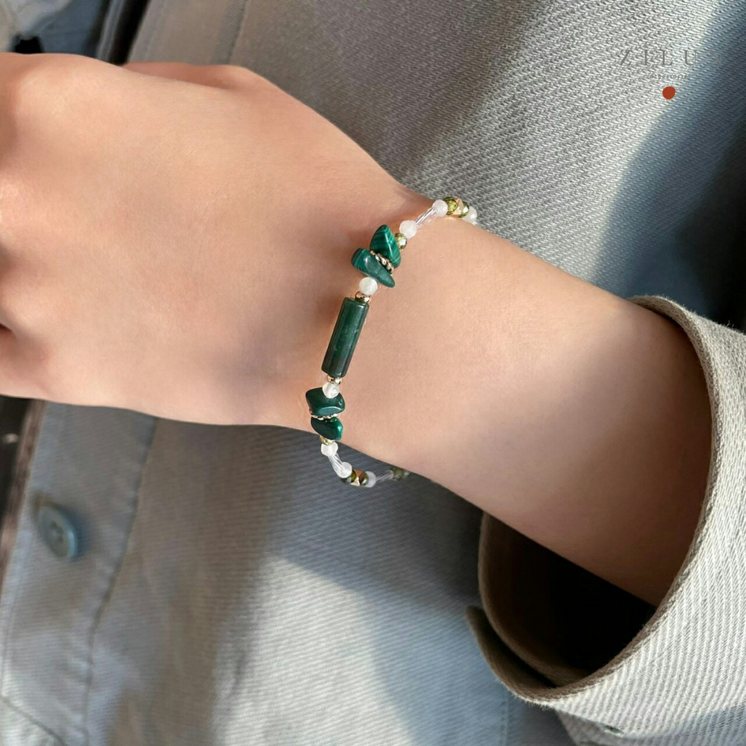 │輕奢│旅人傳說 • 天然石 • 手鍊 • 美國14K注金 • 14kgf