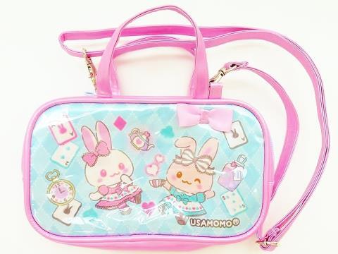 Usamomo萌兔桃桃-手提肩背兩用包-夢遊仙境