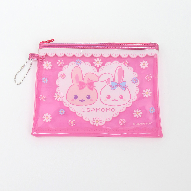 Usamomo萌兔桃桃-收納小袋-兔兔好朋友 M  L