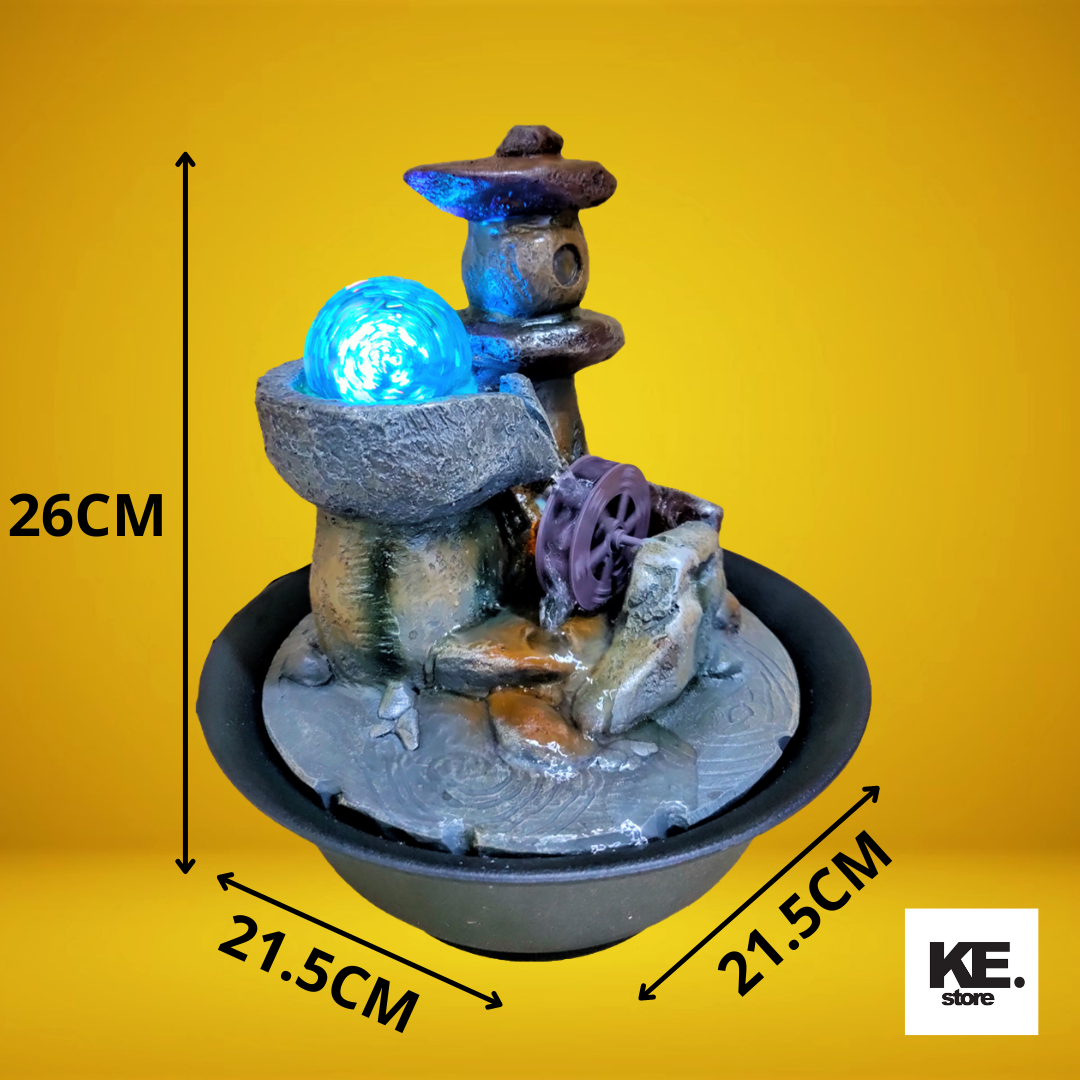 Small Indoor Water Fountain With Light Code 9096