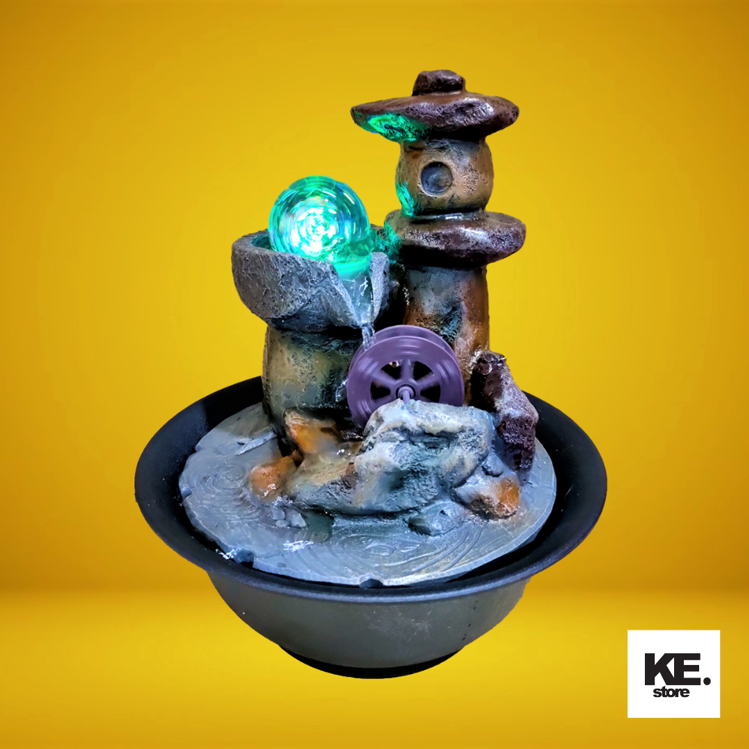 Small Indoor Water Fountain With Light Code 9096