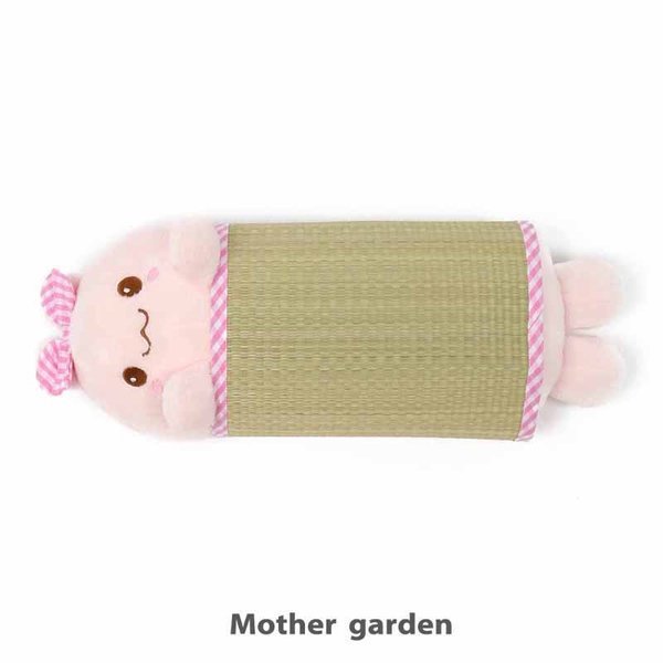 Usamomo萌兔桃桃-午睡枕-藺草兔兔