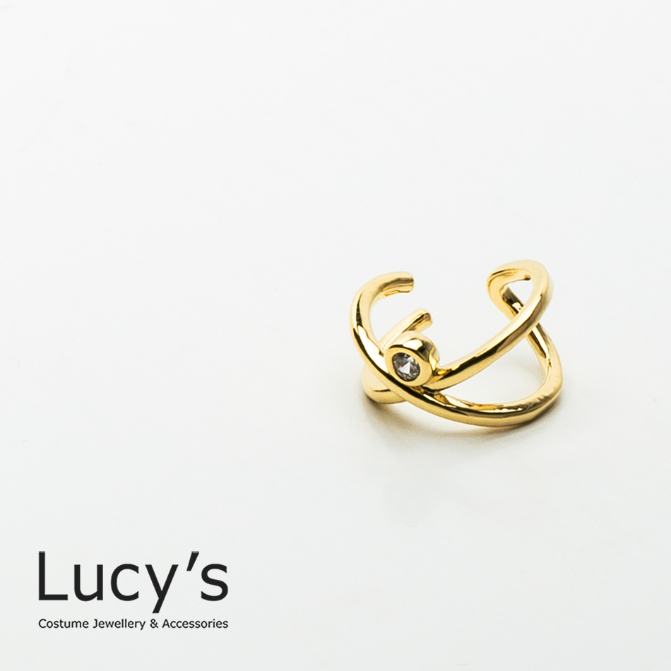 X點鑽 耳骨夾 (96135)