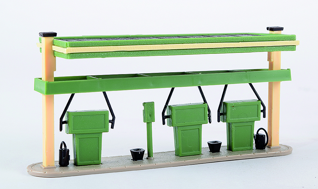 特價 Vollmer 45745 HO規 Petrol pumps  3 pieces 汽油水磊 (3入)