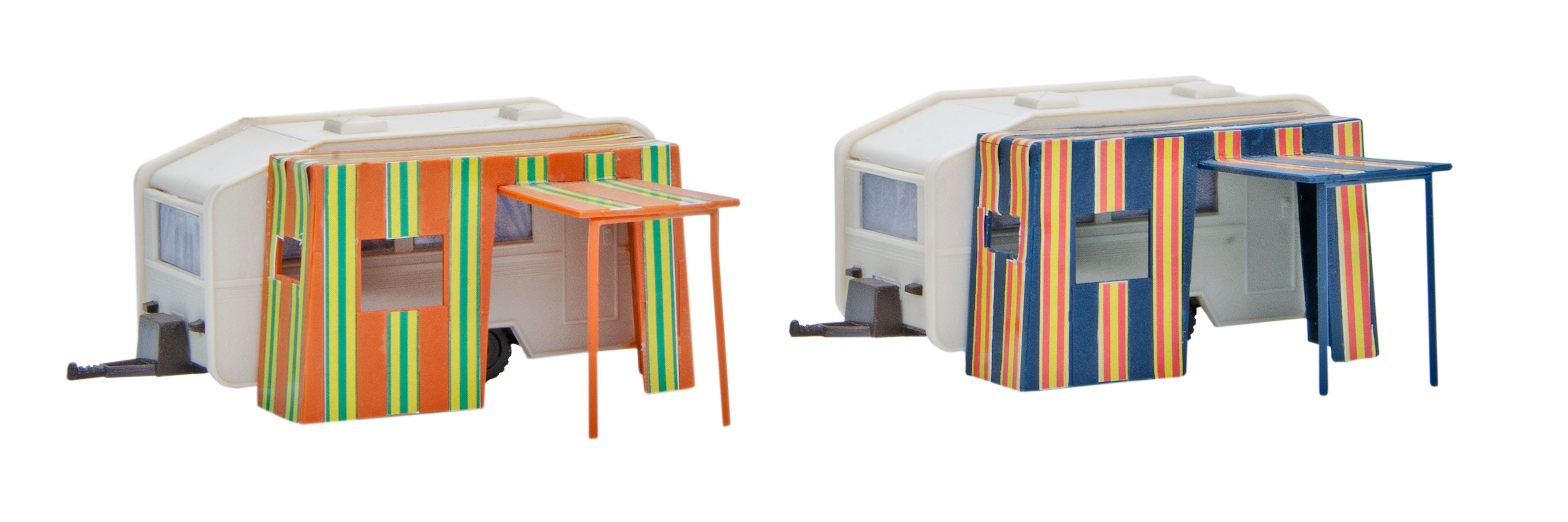 特價 Vollmer 45145 HO規 Caravan  2 pieces 大篷車 (2入)