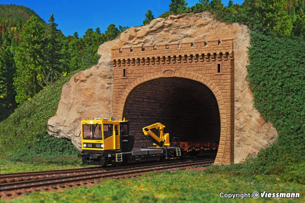 Vollmer 42502 HO規 Tunnel portal 複線隧道口