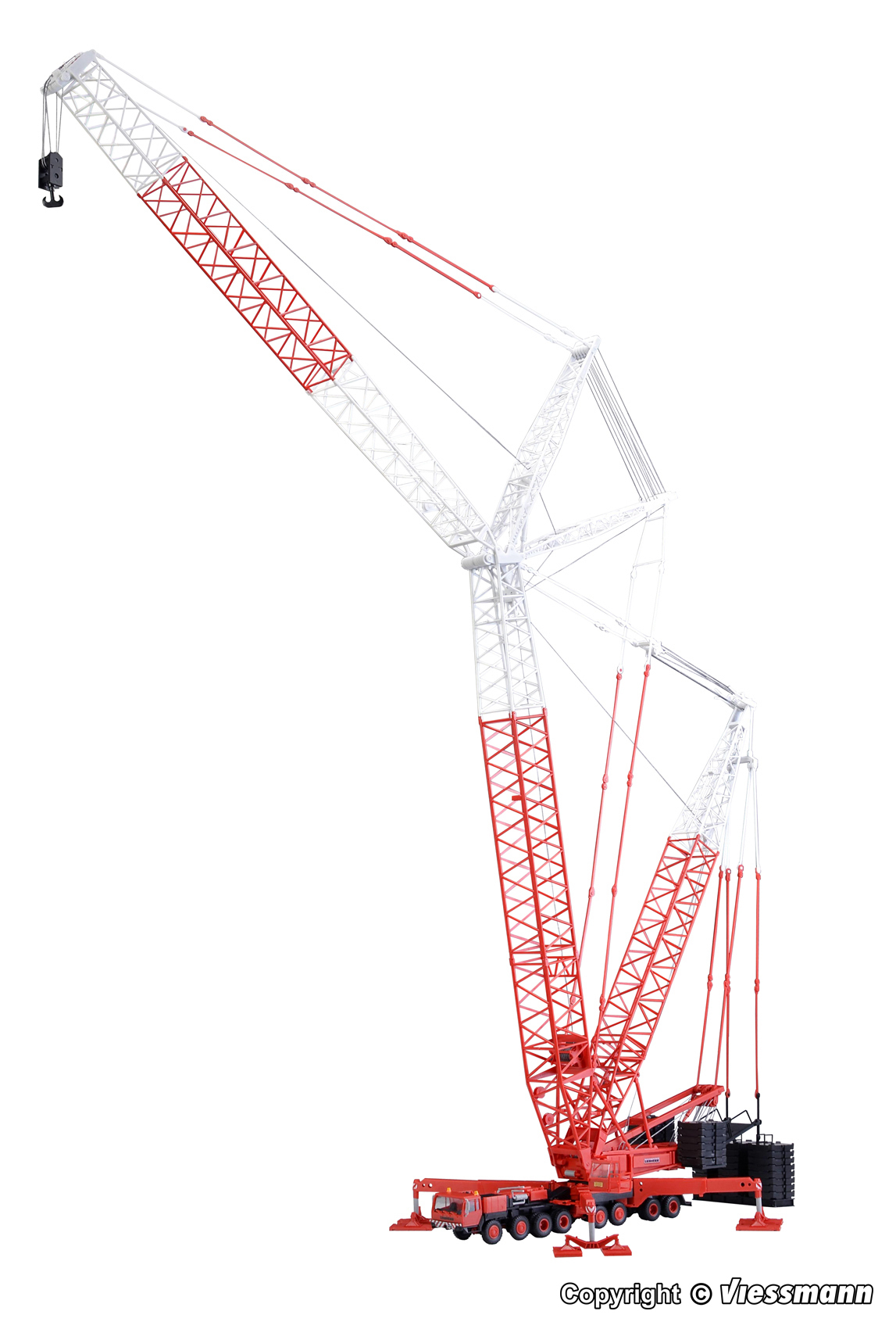 Kibri 13016 HO規 LIEBHERR LG 1800 Spacelifter 工程車