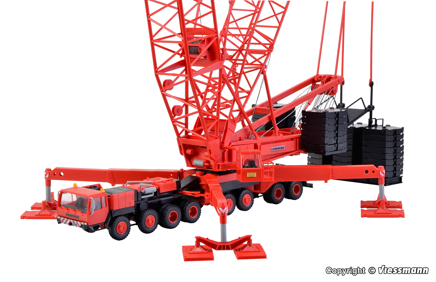 Kibri 13016 HO規 LIEBHERR LG 1800 Spacelifter 工程車