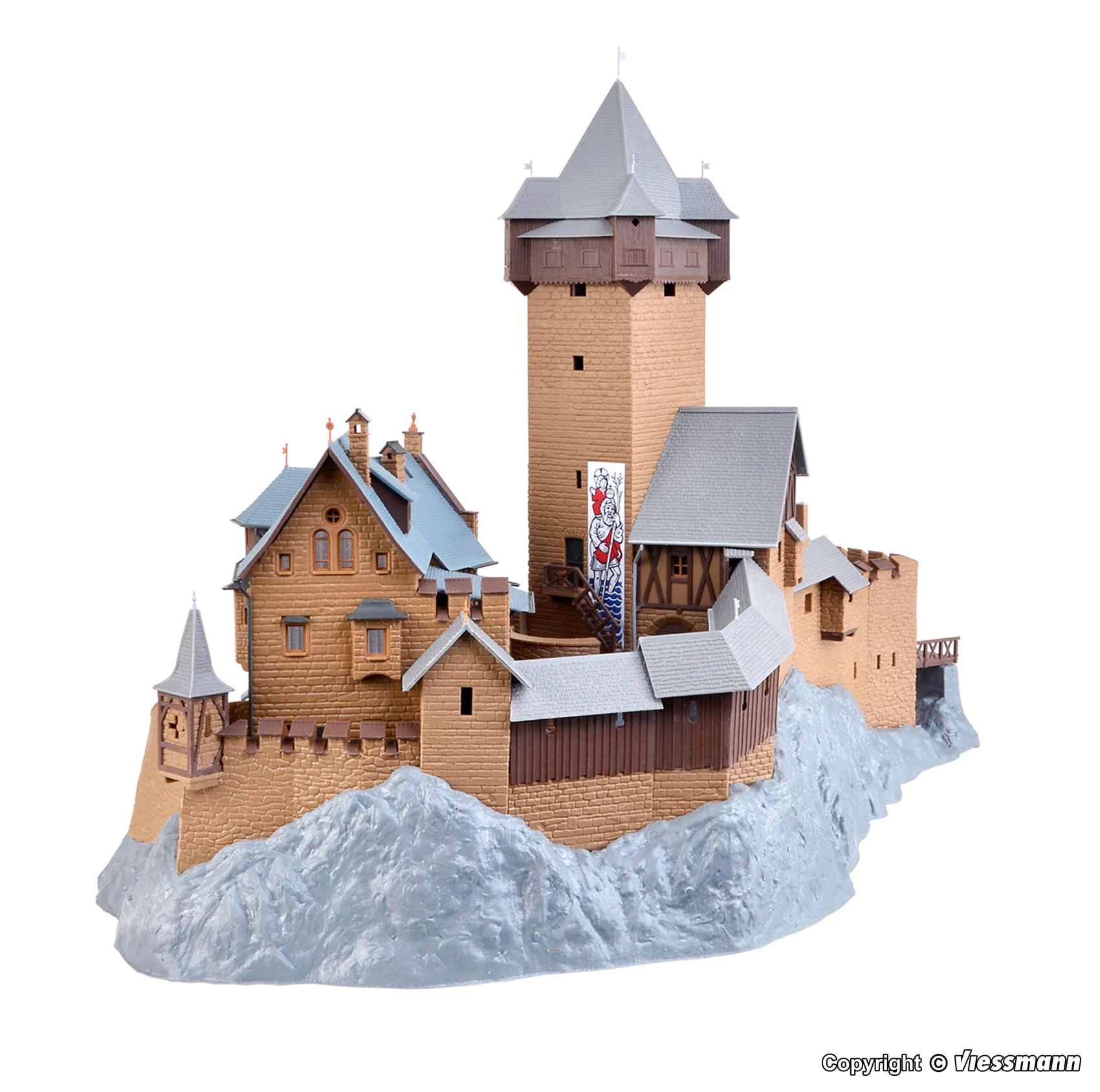 Kibri 39010 HO scale, Falkenstein Castle