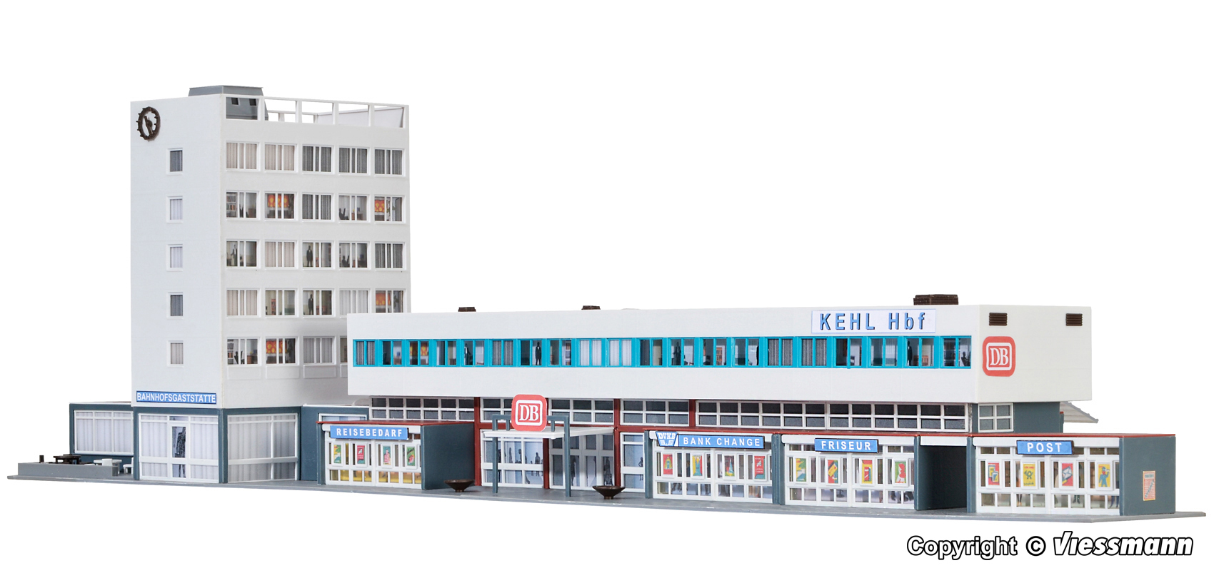 Kibri 39514 HO scale, Kehl station