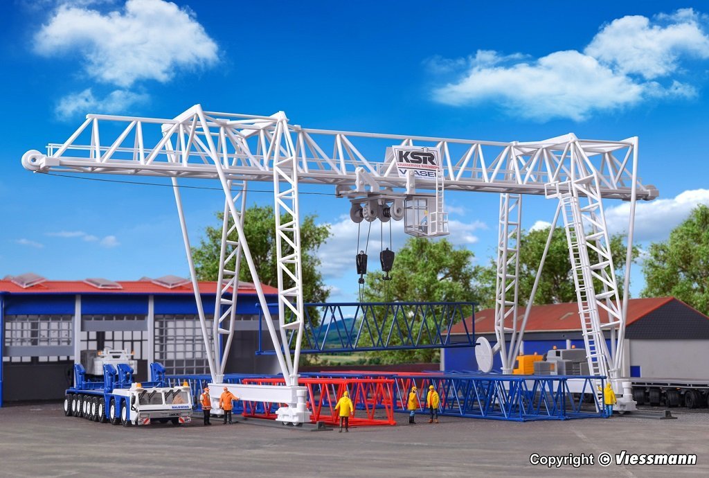 特價 Kibri 38531 HO規 Gantry crane WASEL 門式起重機