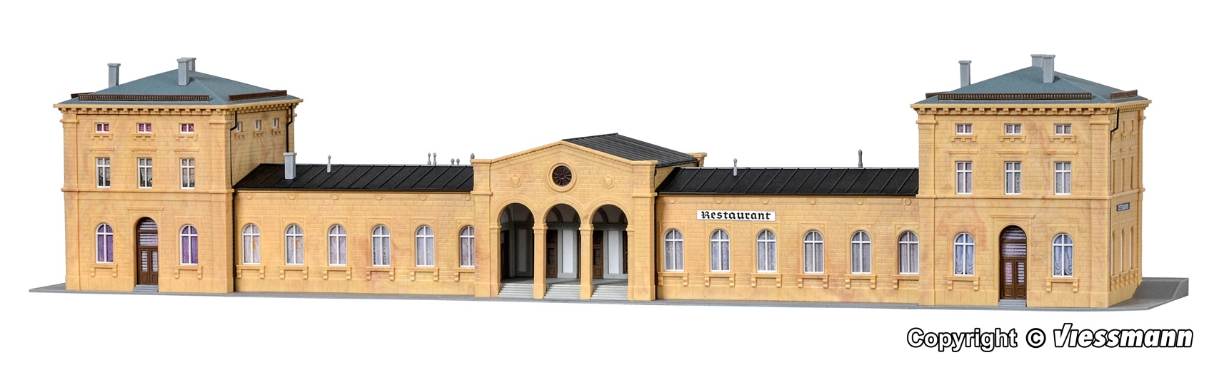 Kibri 37706 N規 Osterburken station 奧斯特爾布爾肯車站