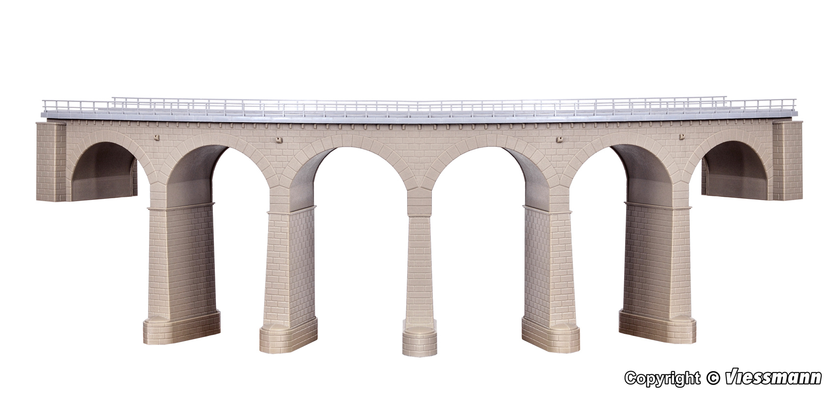 Kibri 39725 HO scale, stone viaduct, single track