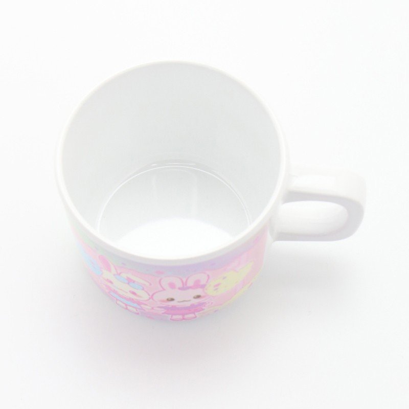 Usamomo萌兔桃桃-美耐皿杯-旋轉木馬