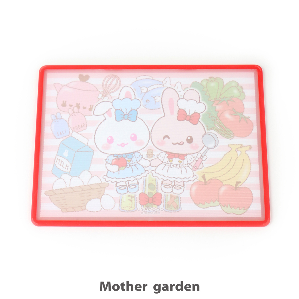 Usamomo萌兔桃桃-雙面砧板