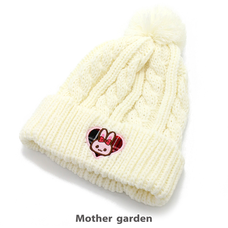 Usamomo萌兔桃桃-保暖配件-毛帽