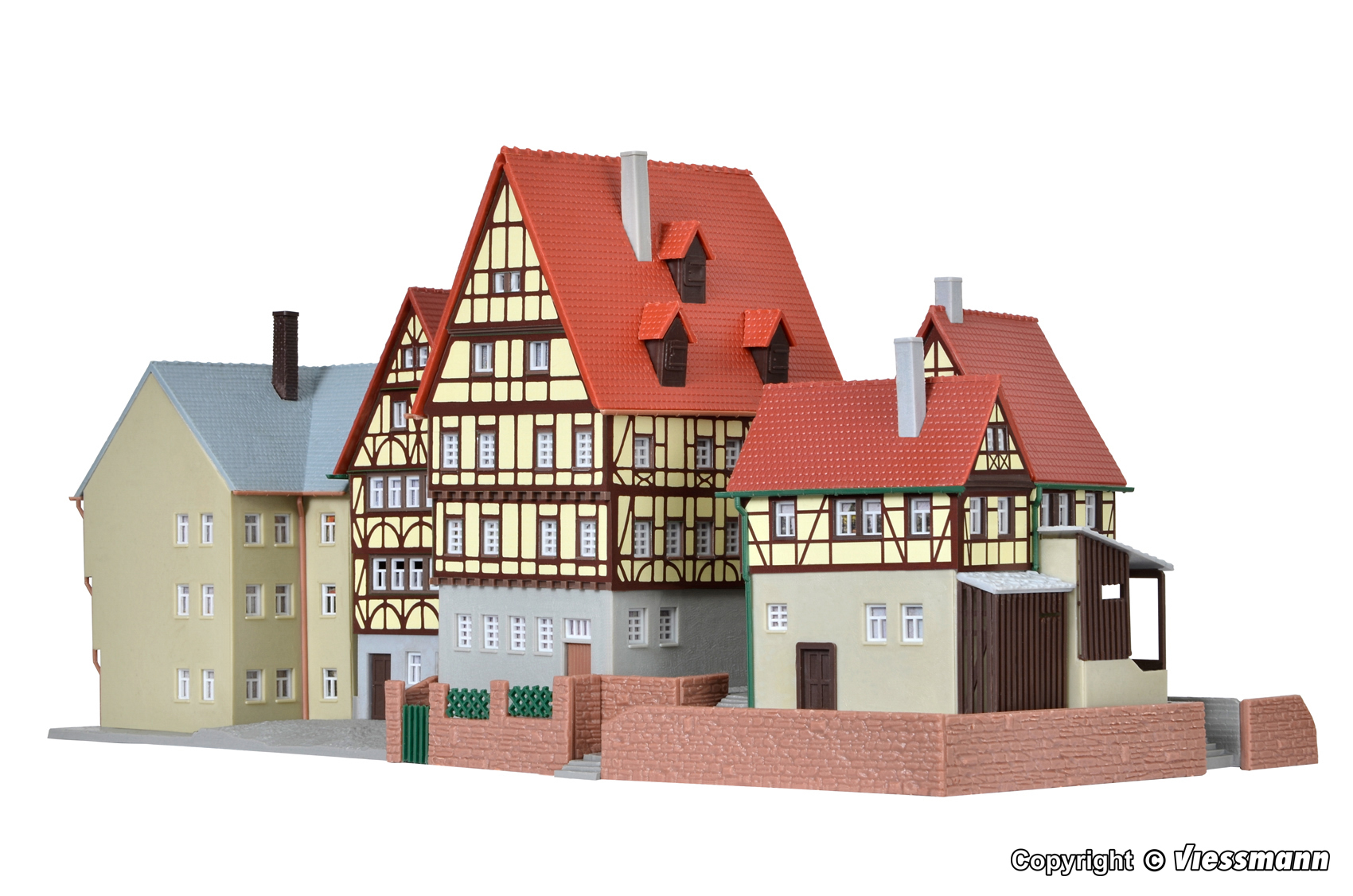 Kibri 37102 N規 Market place Miltenberg 米爾滕貝格市場