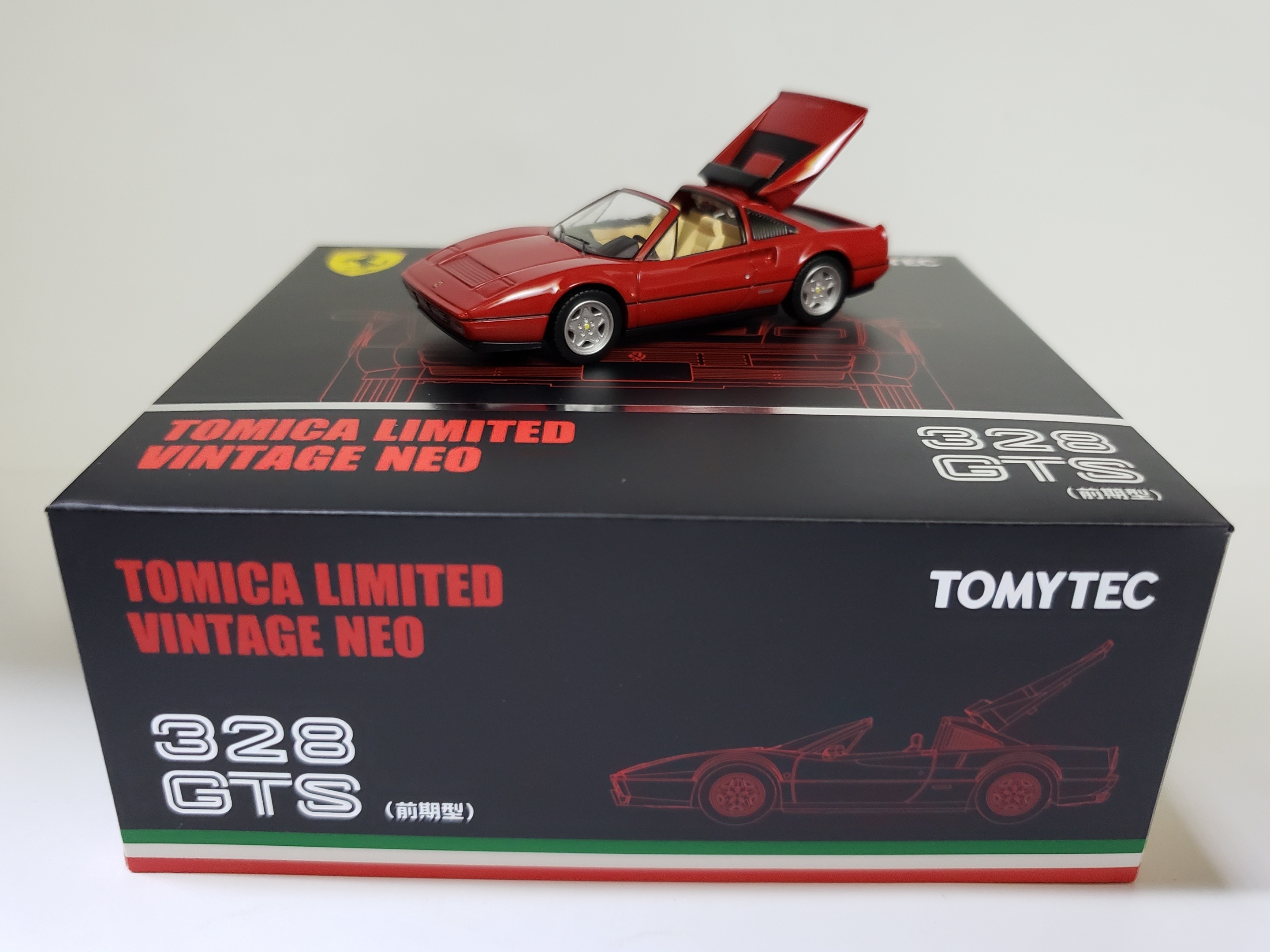 TOMICA LIMITED VINTAGE NEO 328 GTS前期型レッド LV-Neo Ferrari 328 GTS (Red) | Tomica Wiki | Fandom