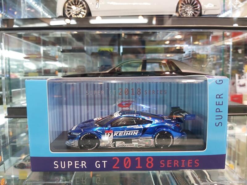 EBBRO 45630 KEIHIN NSX-GT SUPER GT GT500 2018 #17 1/43