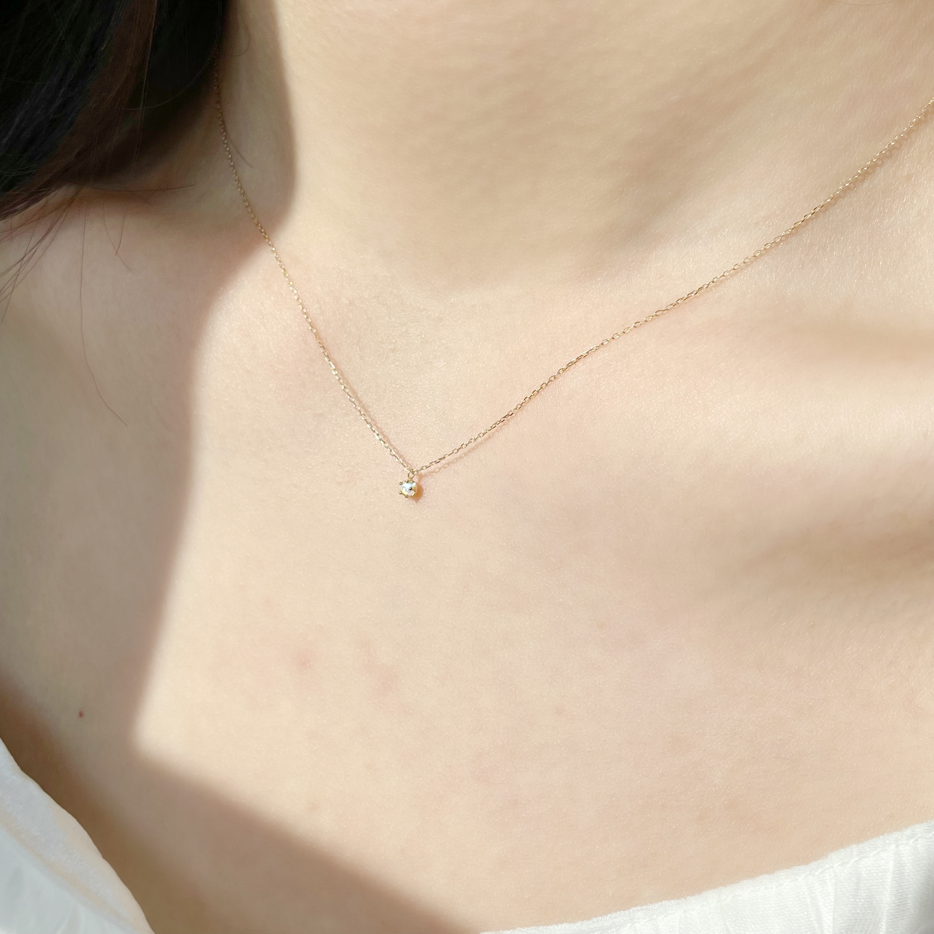 14K mini皇冠歐泊項鍊