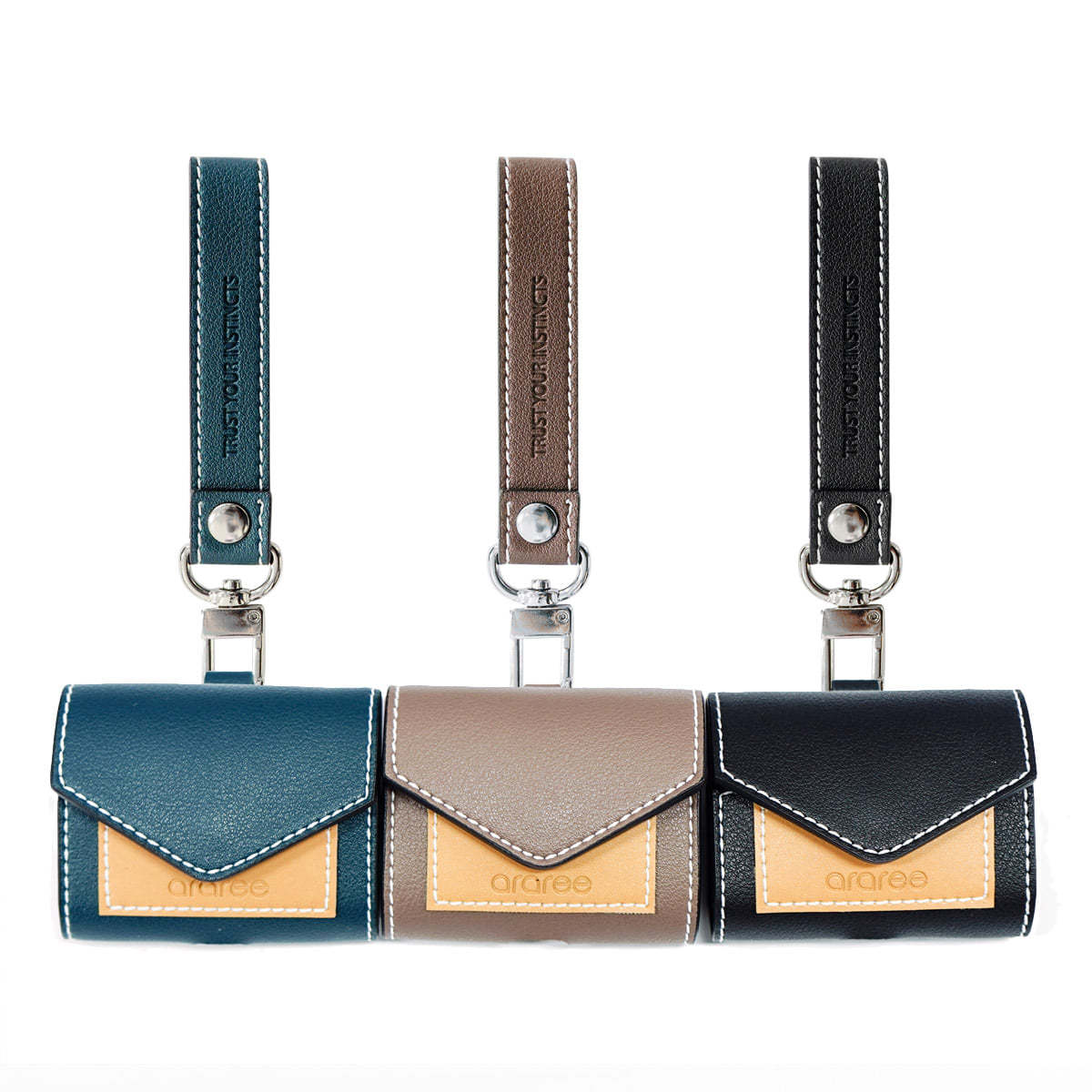 AirPods Pro araree Pellis 韓國手制 仿皮革套（香港行貨）