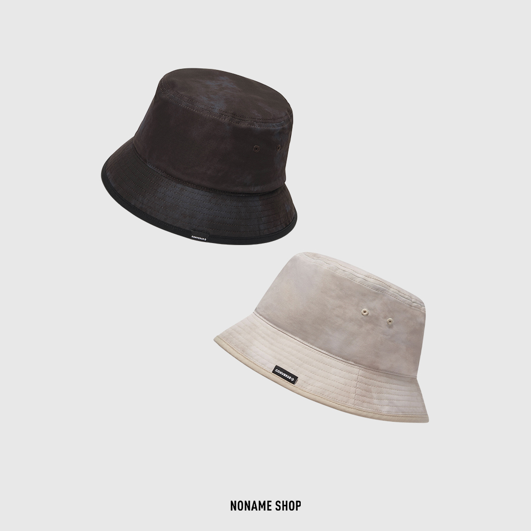 CONVERSE 漁夫帽 帽子 遮陽帽 渲染 黑白
