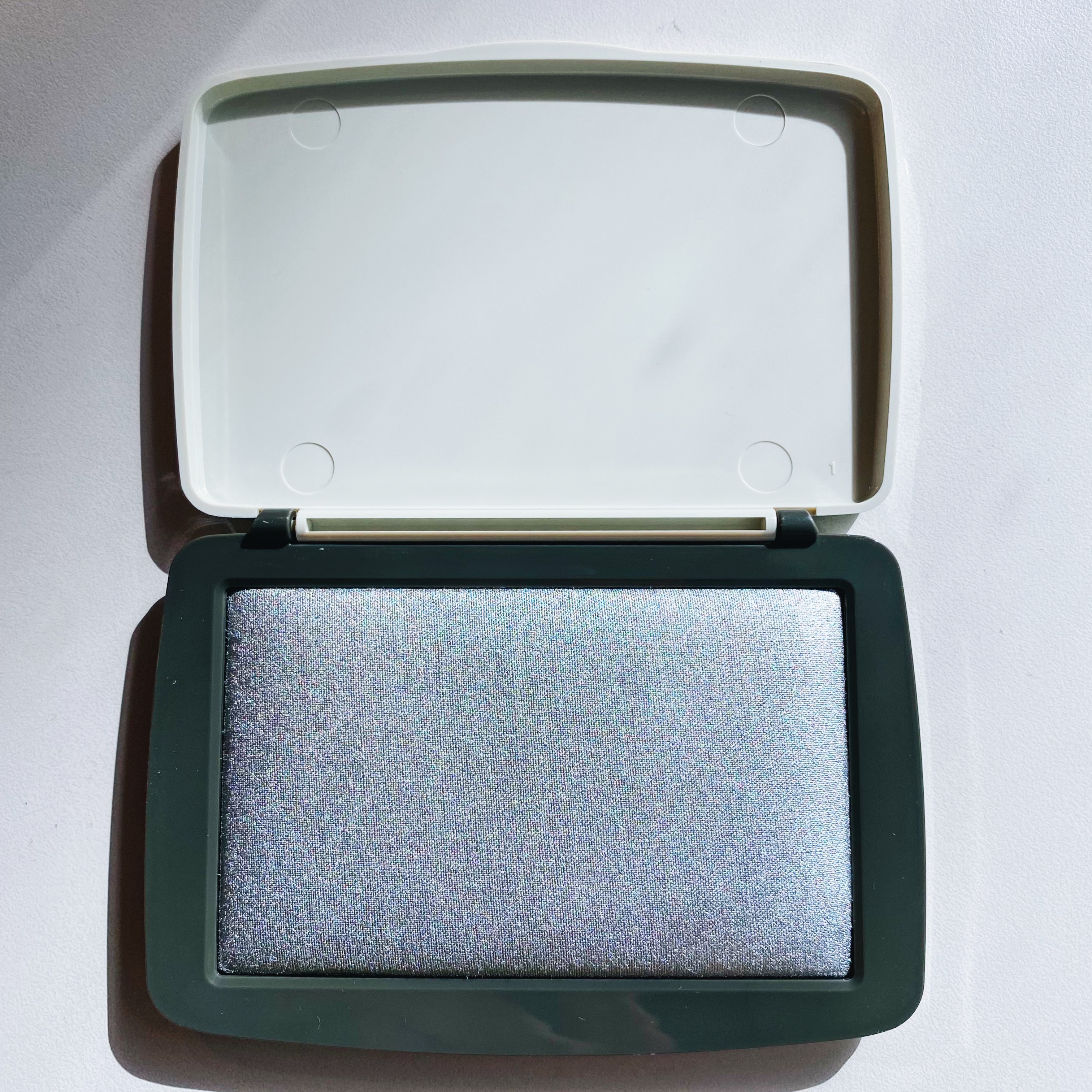 日本SANBY 銀色油性印台