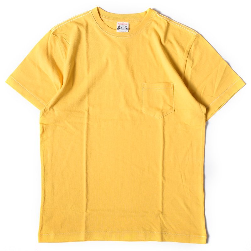 8115 Yellow Pocket Detailed T-Shirt