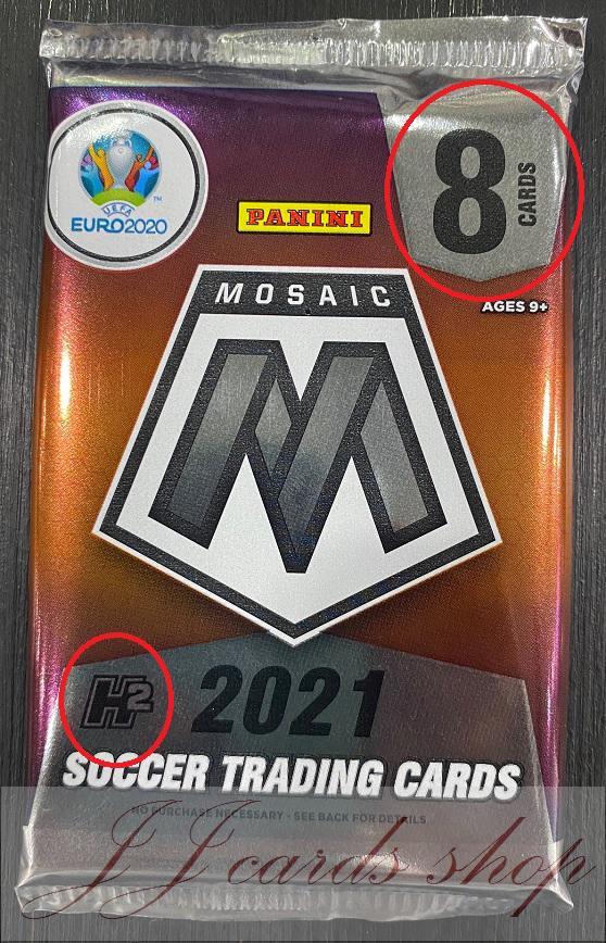 2020-21 Panini Mosaic UEFA EURO Soccer HOBBY HYBRID H2