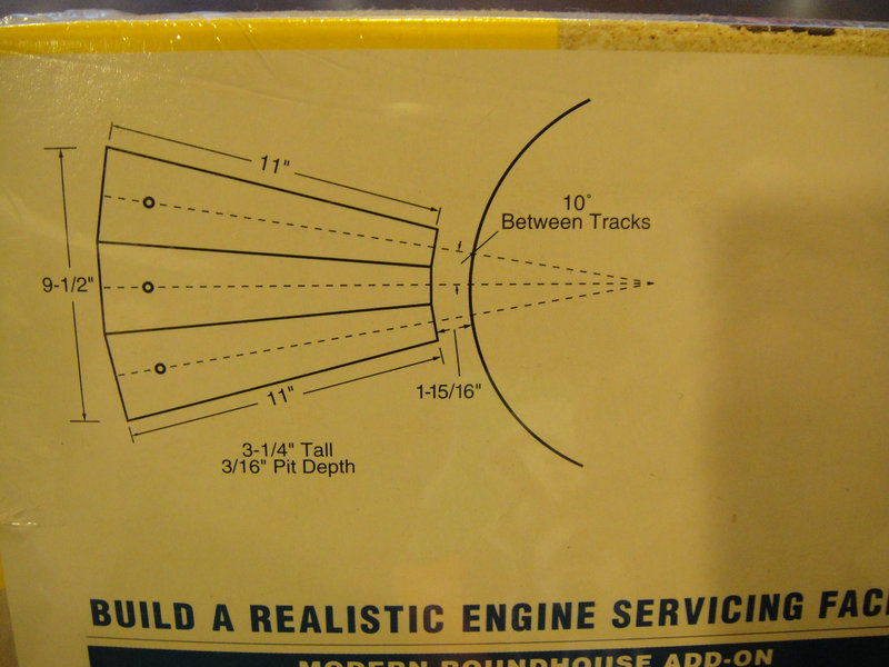Walthers 933-3260 N規 Modern Roundhouse 扇型車庫.套件