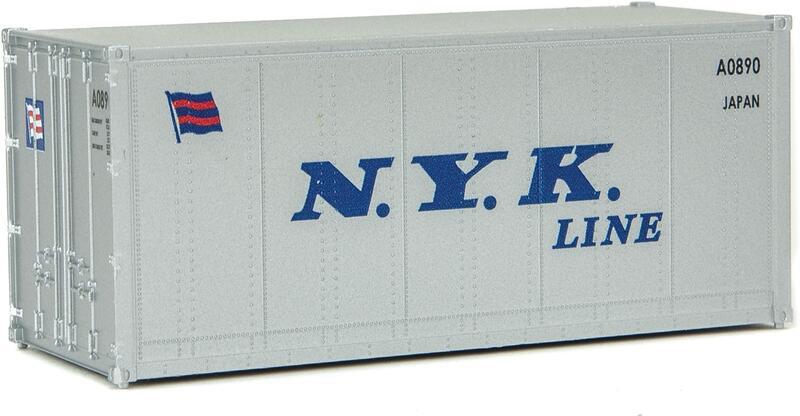 SceneMaster 949-8655 HO規 NYK LINE 20呎 貨櫃 灰藍