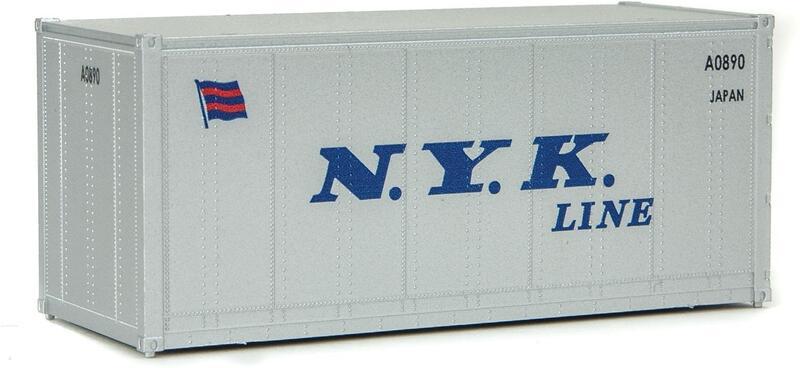 SceneMaster 949-8655 HO規 NYK LINE 20呎 貨櫃 灰藍
