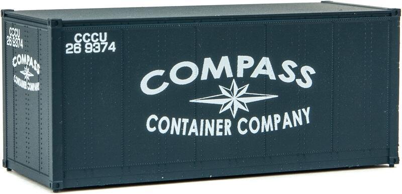 SceneMaster 949-8652 HO規 CCC 20呎 貨櫃 藍白