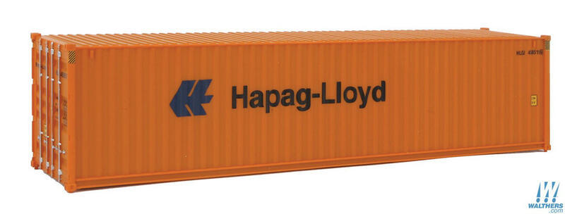SceneMaster 949-8254 HO規 Hapag-Lloyd 40呎 貨櫃 橘