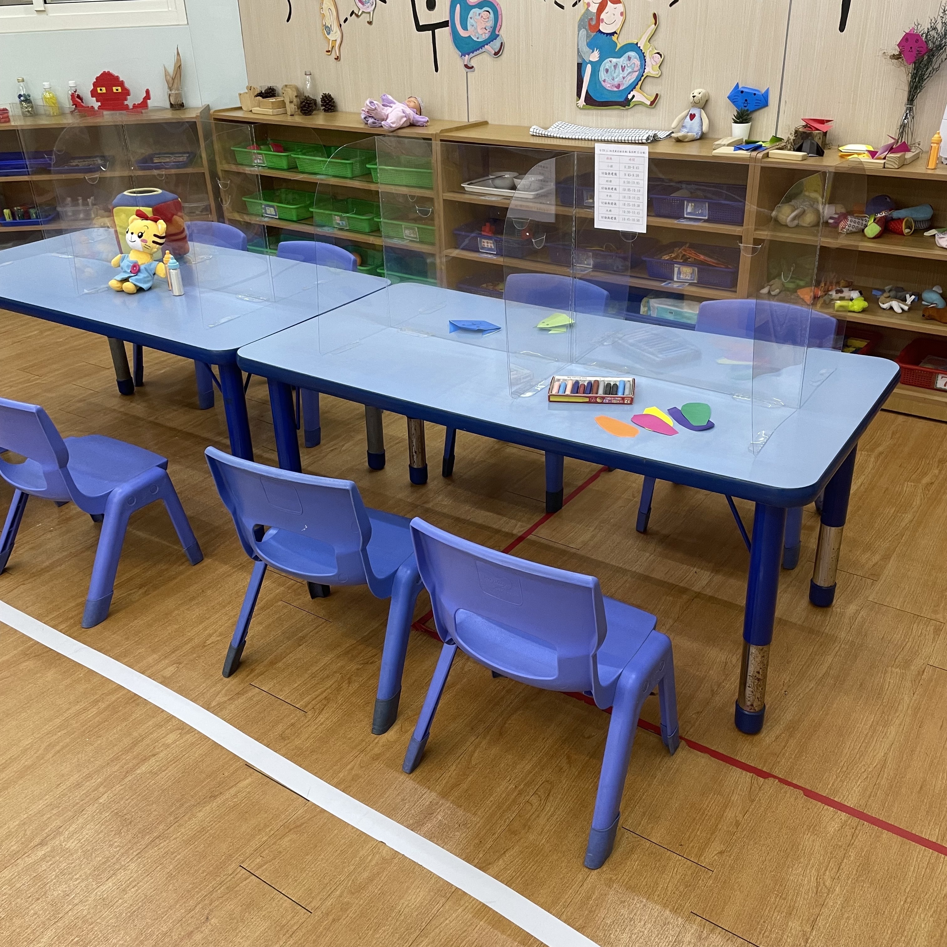 【MIT透明防疫護盾】多件優惠 百變學校/幼兒園/補習班可連結防疫護盾/用餐隔板/透明防疫隔板_MORNSUN