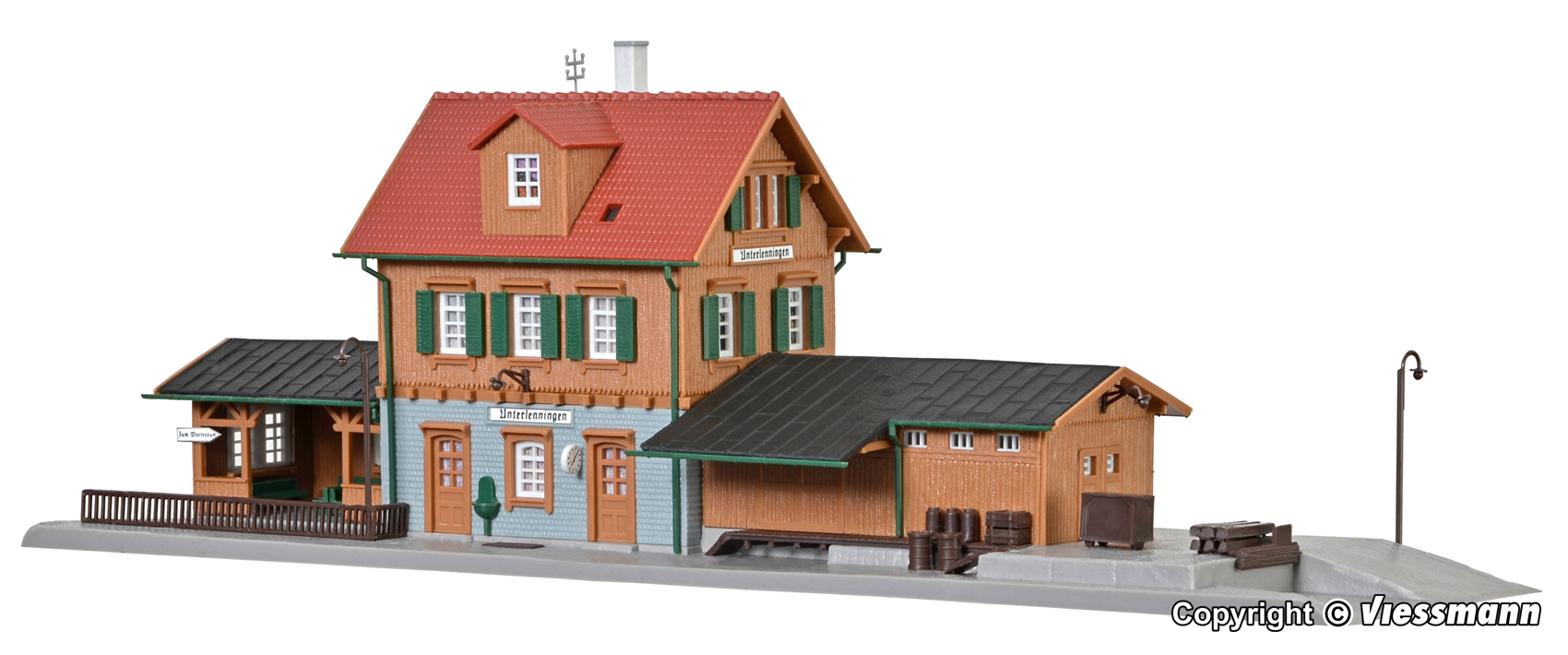 Kibri 37704 N規 Bahnhof Unterlenningen 車站
