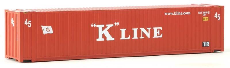 SceneMaster 949-8563 HO規 K-LINE 45呎 CIMC 貨櫃 橘紅
