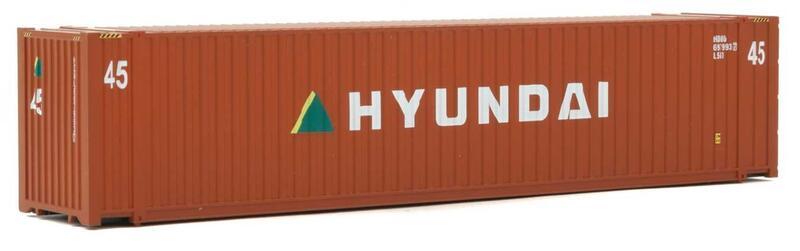 SceneMaster 949-8562 HO規 HYUNDAI 45呎 CIMC 貨櫃 橘白