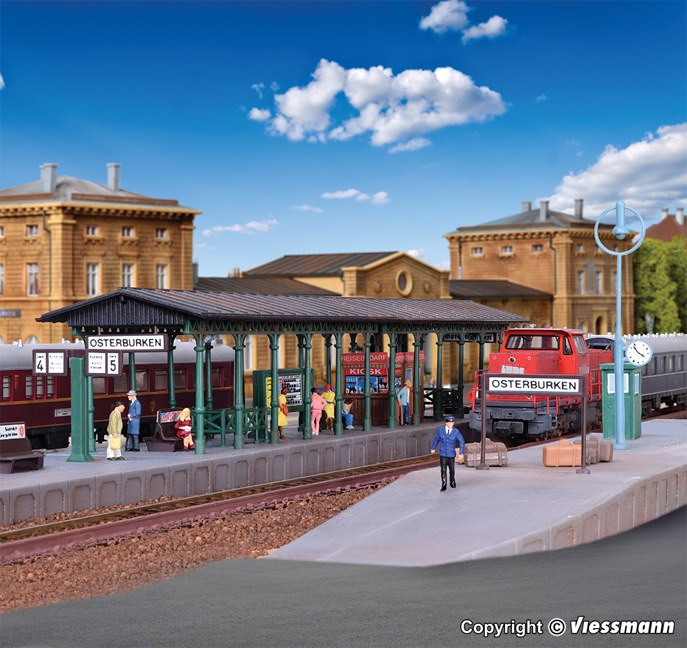Kibri 37759 N scale Platform Osterburken