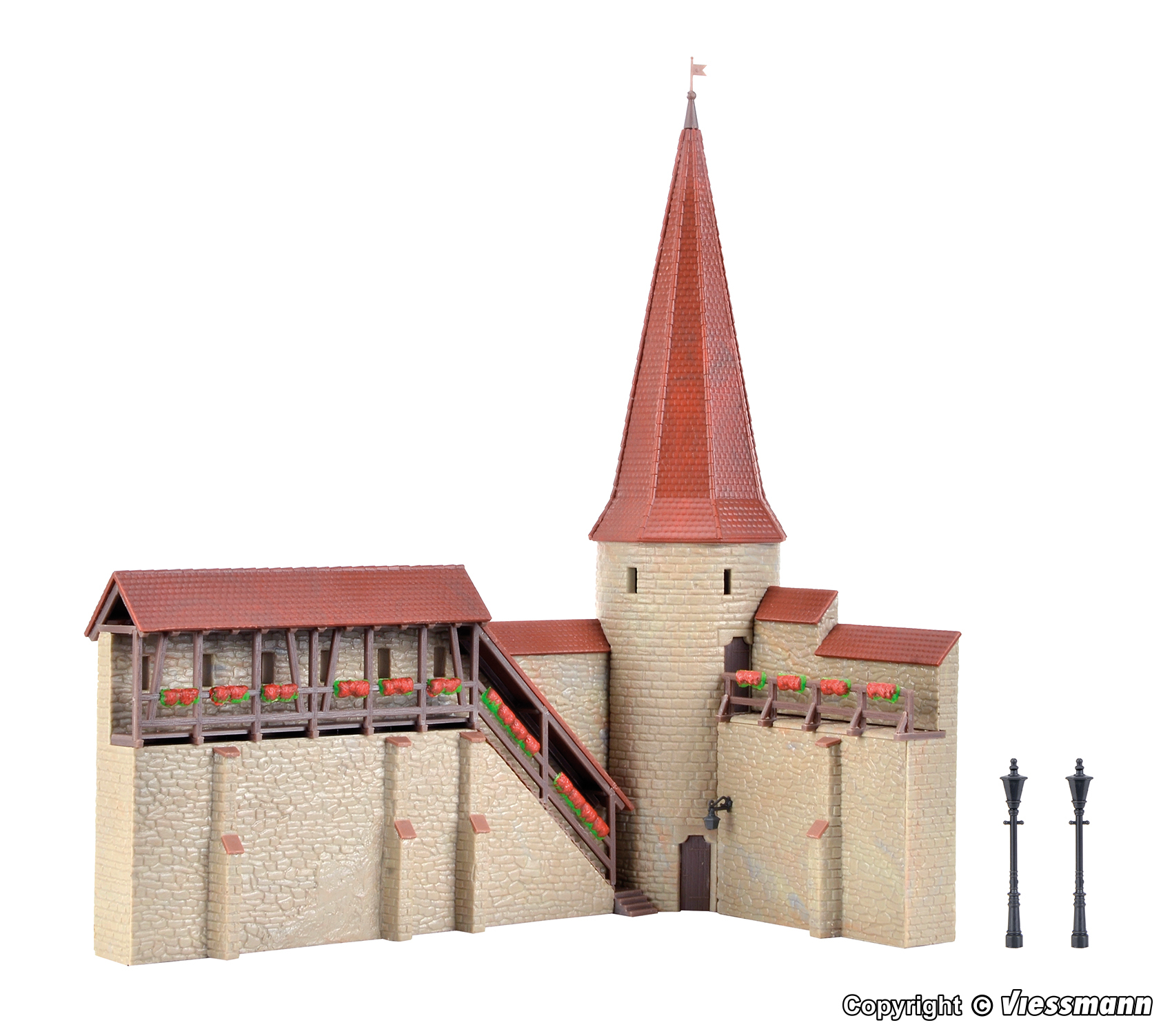 Kibri 38915 HO規 城牆D