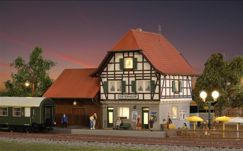 Kibri 49517 HO scale, Osterheide Train Station