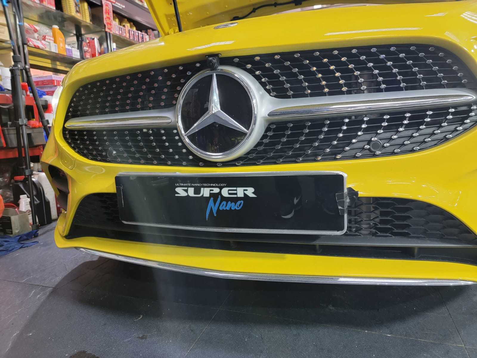 mercedes-benz b180 w247 換油 偈油 yellow 黃色 浚車汽車音響精品電池 juns car and audio