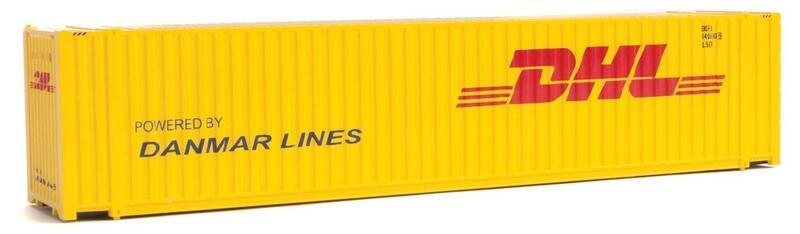 SceneMaster 949-8560 HO規 DHL 45呎 CIMC 貨櫃.黃