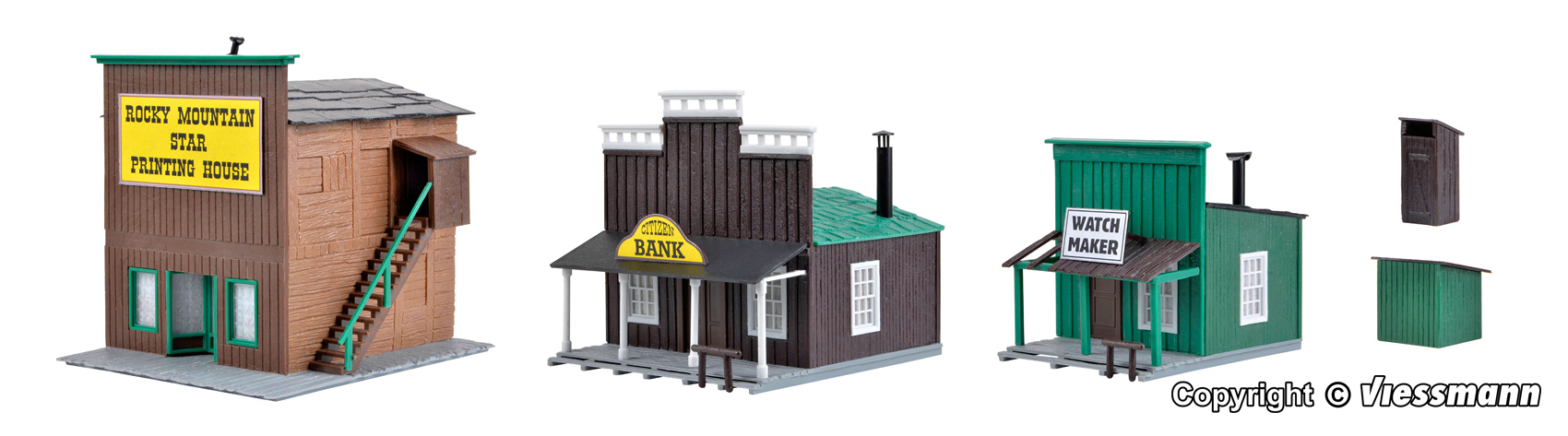 Kibri 38508 HO sclae, Western buildings category Bank