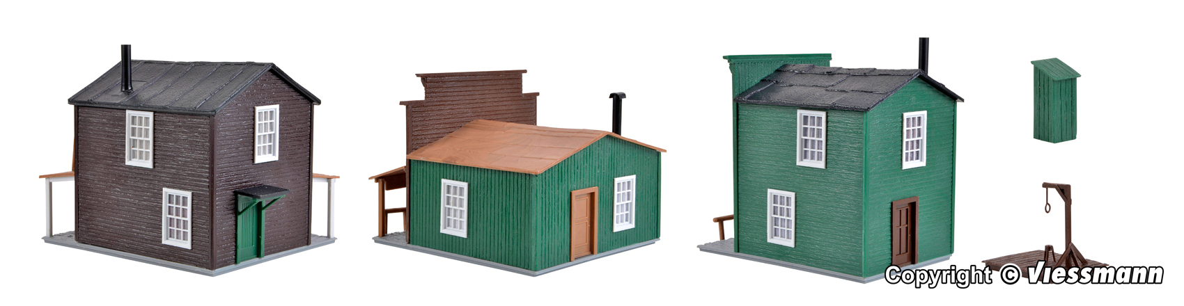 Kibri 38502 HO scale, Western buildings category sheriff´s office