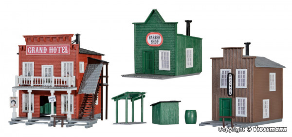 Kibri 38501 HO scale, Western buildings category Hotel